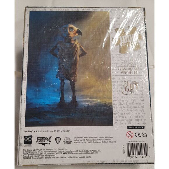 Harry Potter Dobby Wizarding World 1000 Piece Puzzle By USAopoly - Picture 3 of 4